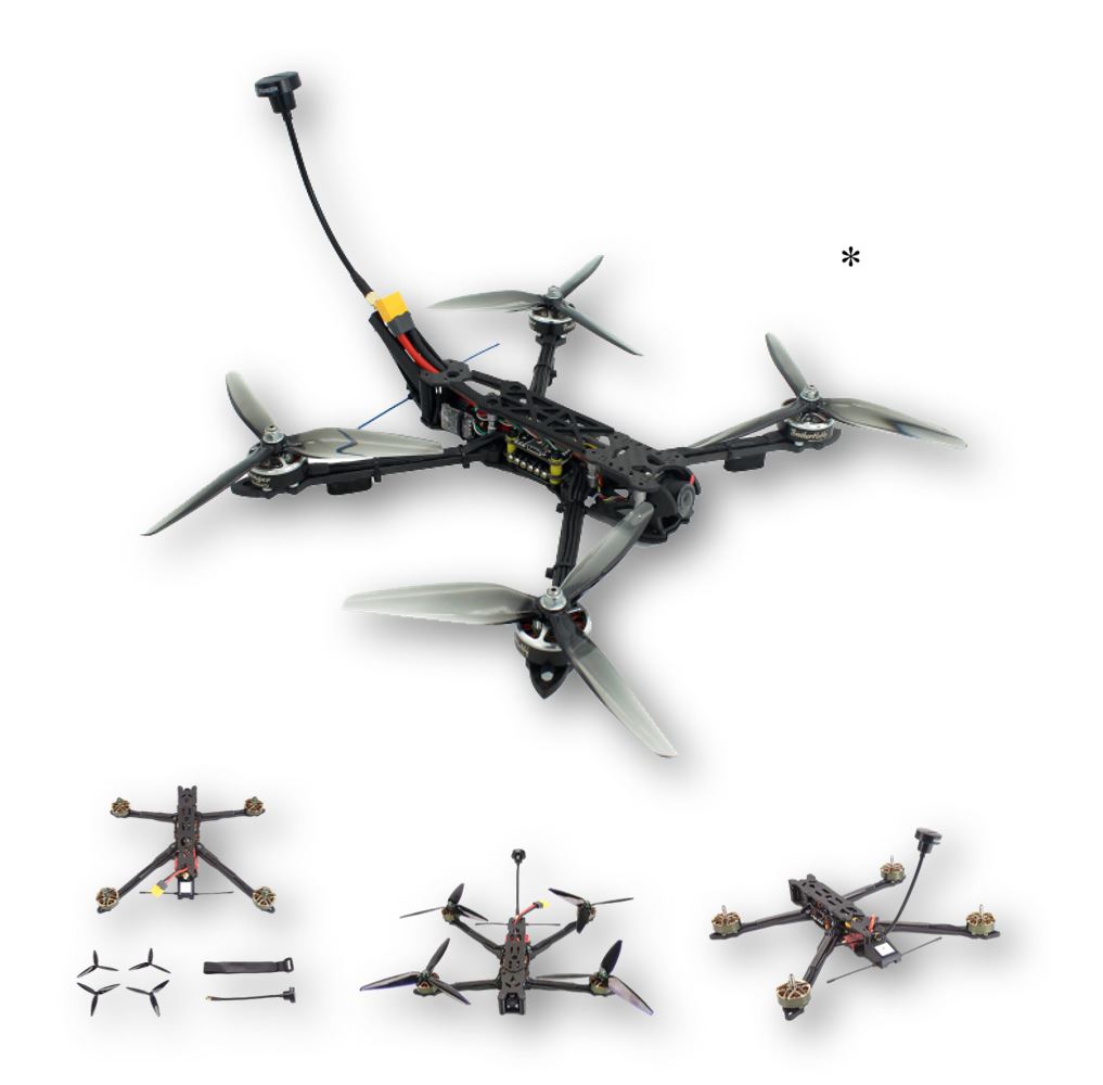 Квадрокоптер AeroMind-7 Mark 4 V2 − 7 дюймовий FPV